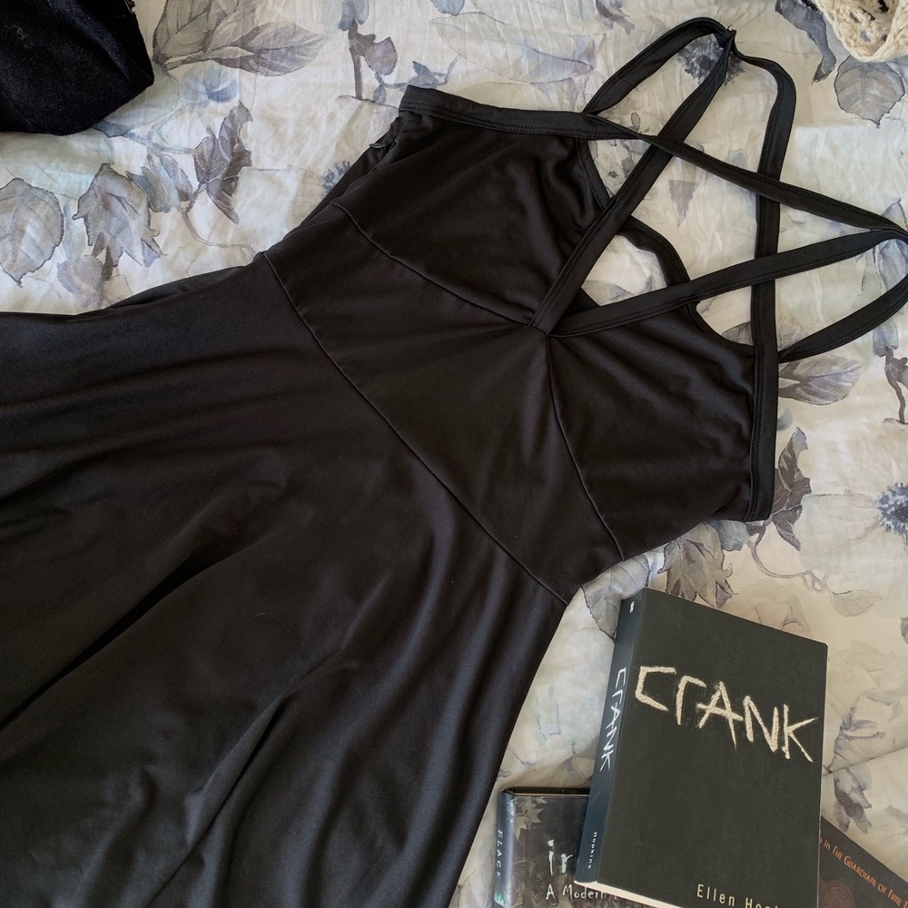 pentagram skater dress